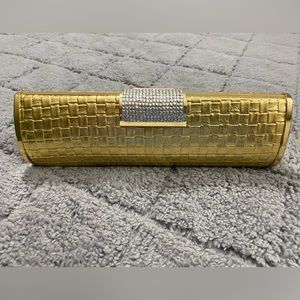 Beautiful gold clutch